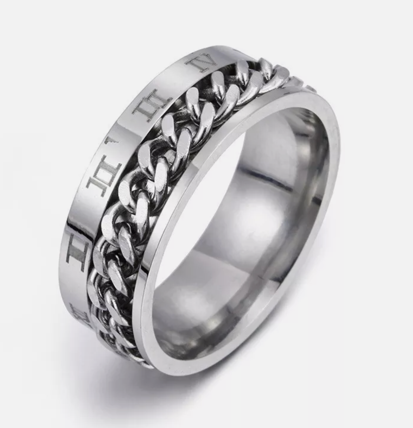 Men's Spinner Fidget Rings Australia - Stylish & Relaxing