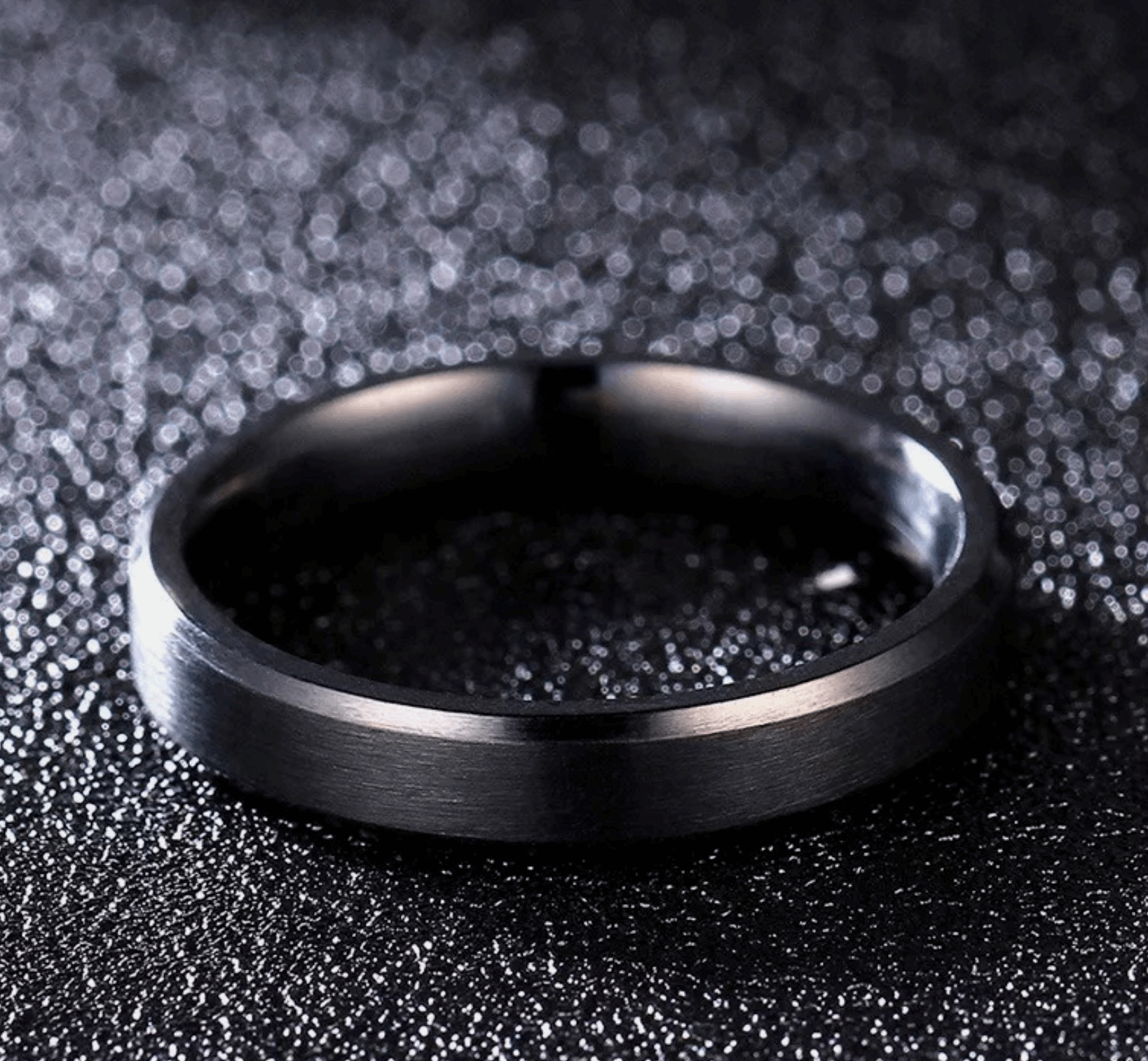 4mm Mens Titanium Rings - Mens Rings Australia