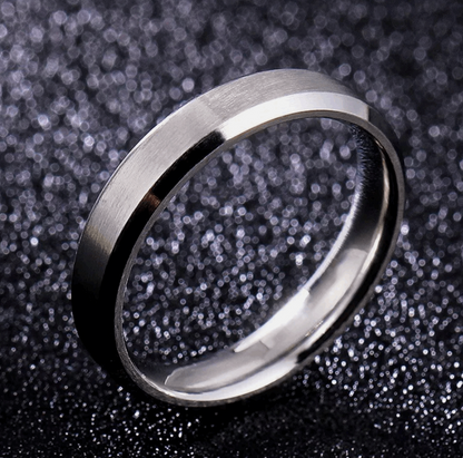 4mm Mens Titanium Rings - Mens Rings Australia